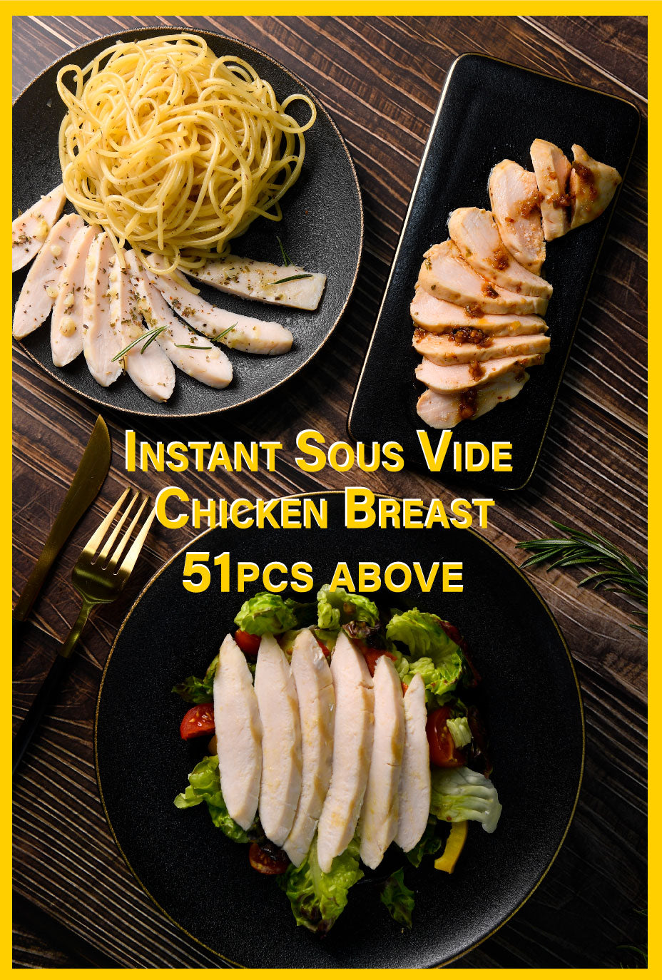 即食慢煮無激素雞胸100克 - 任選51件或以上 ($16.36/件) Instant Sous Vide Chicken Breast 100g - 51pcs or above ($16.36/pc)